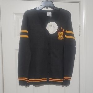 NWT Harry Potter x Hot Topic Gryffindor V-neck Cardigan Sweater S
